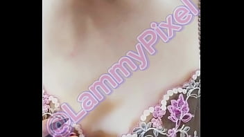 Lammy pixel's small tits need to be fondled