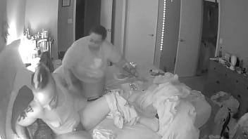 Security cam smashing with my bbw girlfriend follow us