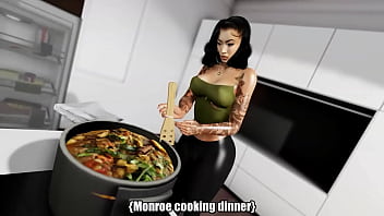 Juicy black avatar takes dick