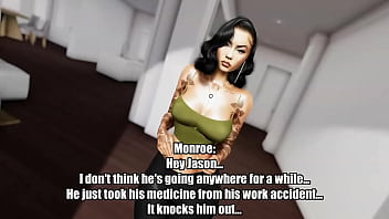 Juicy black avatar takes dick