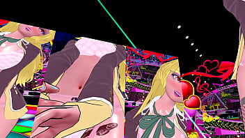 ステージに上がってダンス鑑賞