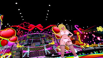 ステージに上がってダンス鑑賞