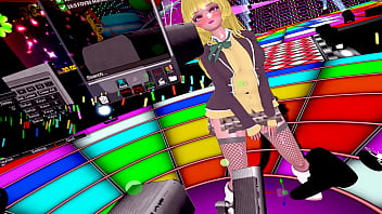 ステージに上がってダンス鑑賞