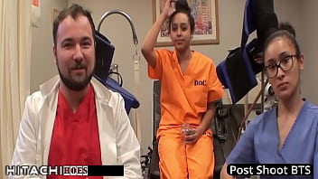 Freshman gets mandatory hitachi orgasm from nurse mia sanchez