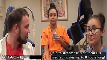 Freshman gets mandatory hitachi orgasm from nurse mia sanchez