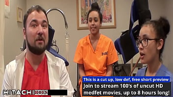 Freshman gets mandatory hitachi orgasm from nurse mia sanchez