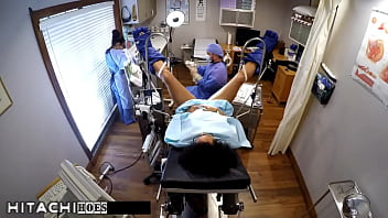 Freshman gets mandatory hitachi orgasm from nurse mia sanchez