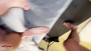 Mia caliente – first time creampie with latina casting