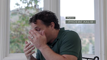 Dominant phoebe kalib sneaks in for a sensual d s play