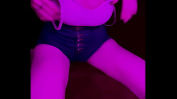 Redhead beauty 18 years old masturbates greedily sucks dildo and fucks with him