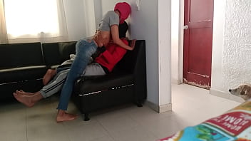 La enmascarda me la chupa