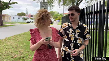 Some dude fucks & creampies slutty man eater sara jay