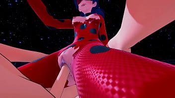 Cute marinette gets fucked in all her holes