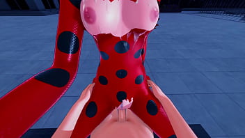 Cute marinette gets fucked in all her holes