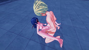 Cute marinette gets fucked in all her holes
