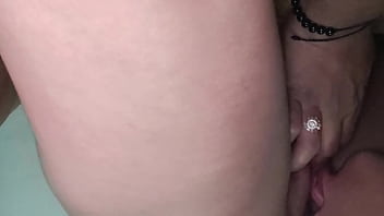 My black bull eats my pussy and finger fucks me with almost all his entire hand