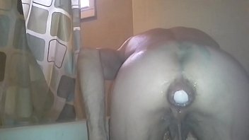 Ping Pong Balls Inserted In Ass In Bath Tub thumbnail