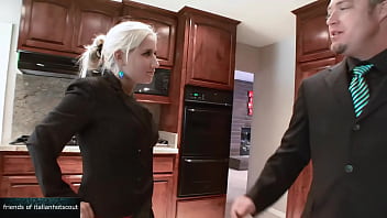 Sexy blonde girl licked and fucked