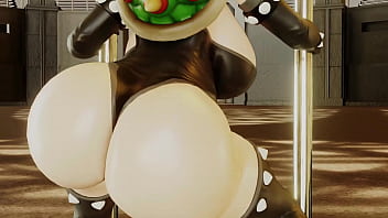 Bowsette Shaking That Ass On The Tube thumbnail