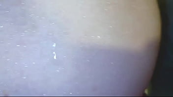 Cumming in the shower while she showers in the cum Cumming in the shower while she showers in the cum