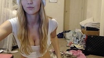 Blonde cutie on cam 13