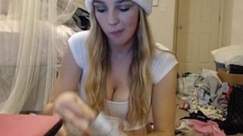 Blonde cutie on cam 13