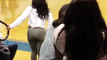 She's got a bubble butt