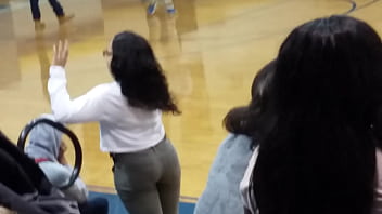 She's got a bubble butt