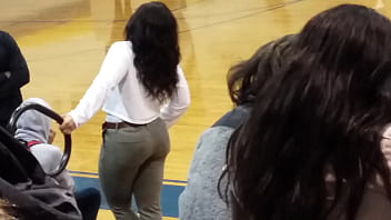 She's got a bubble butt