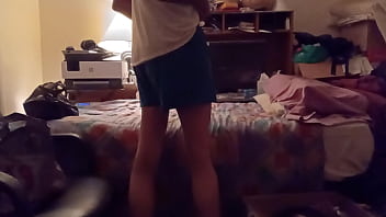 Pull down pants and booty play