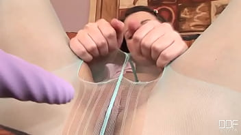 Her pussy gets a robot pop