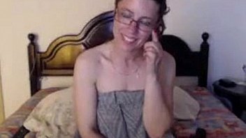 Hot milf dildos her pussy and ass to orgasm