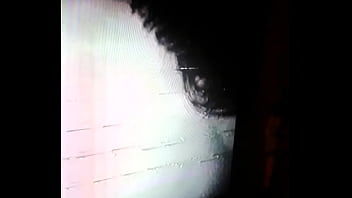 She loves touching it she loves it