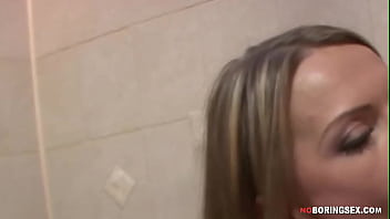 Hana oils her ass for her man