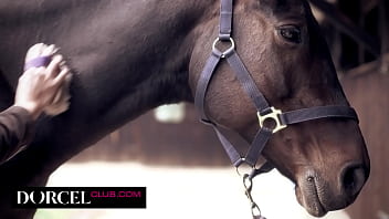 Busty milf gets seduced by a rider