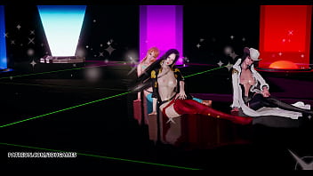 Mmd girl's day expectation hot striptease