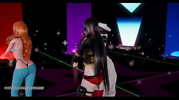 Mmd girl's day expectation hot striptease