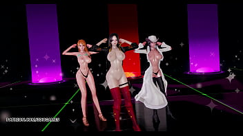 Mmd girl's day expectation hot striptease