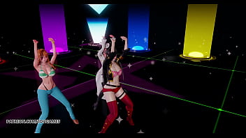 Mmd girl's day expectation hot striptease