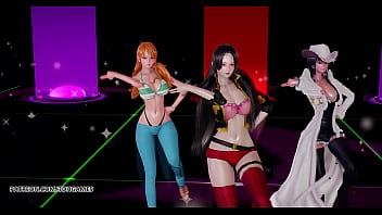 Mmd girl's day expectation hot striptease