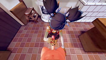 Cute xinyan gets fucked in all her holes