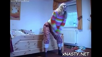 Luxurious blonde maid jessika who loves masturbating