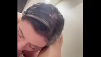 Nice blowjob on his nice big cock