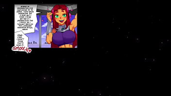 Jóvenes titanes starfire y robin fandub