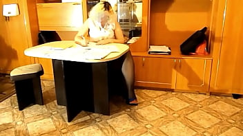 Boss fucks me in the office on the table