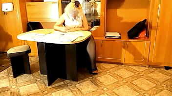 Boss fucks me in the office on the table