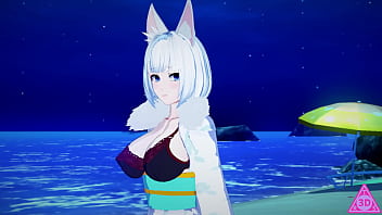 Kaga bocchino gratuito a joshua fino a fargli perdere l'ultima goccia di sperma azur lane