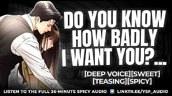 Deep voice role play boyfriend tastes your pussy for dinner ysf audio
