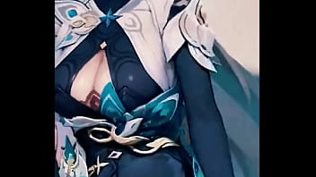 A Mysterious Genshin Beauty Flashes A Playful Grin Her Outfit Gleaming With Power And Temptation Behind That Smile Lies A Secret Only The Bold Will Uncover… Bio Link Waiting thumbnail