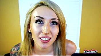 Petite blonde hottie olyssia gets her wet pussy and ass deeply pounded